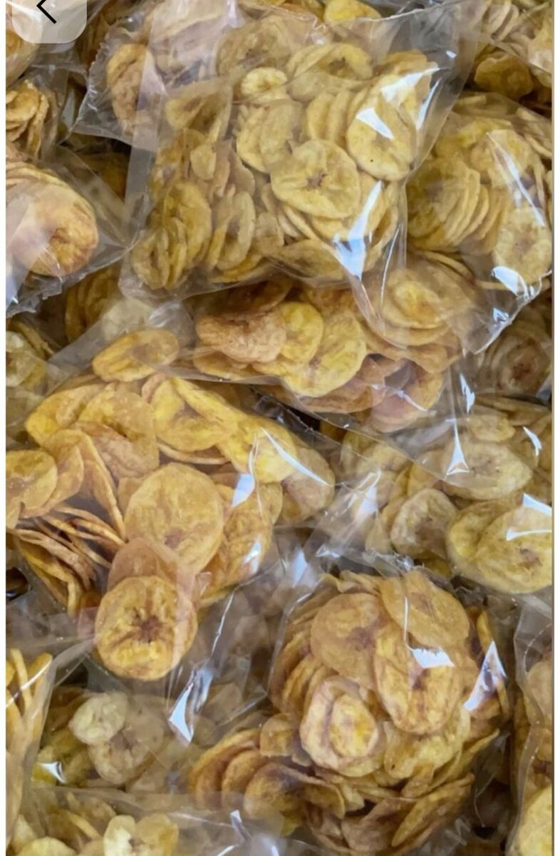 Chips de banane plantain croustillants