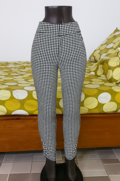 Pantalon à carreaux femme