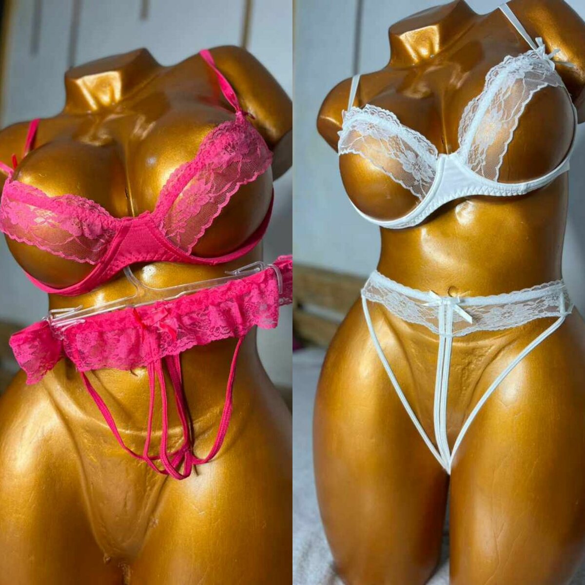 Ensemble lingerie sexy dentelle