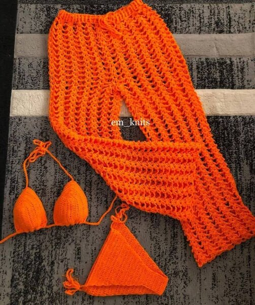 Crochet bikini set