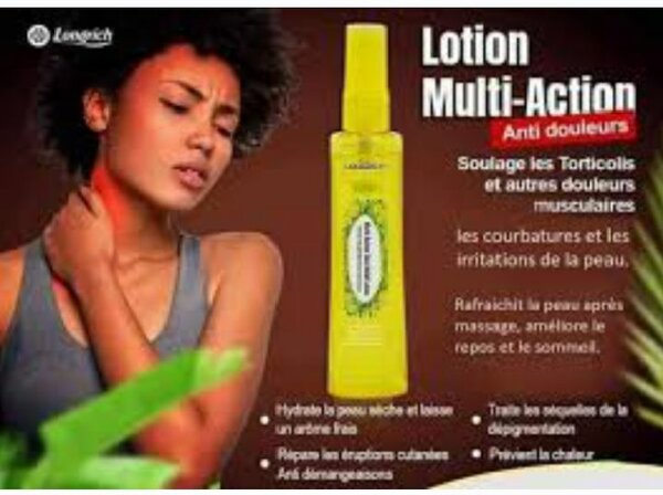 Lotion anti-douleur articulations