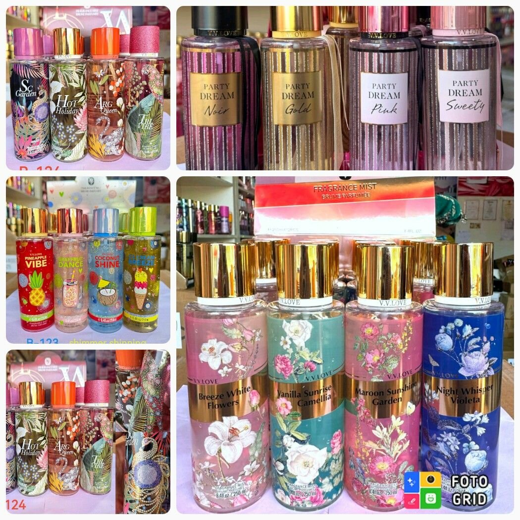 Perfume and body splash