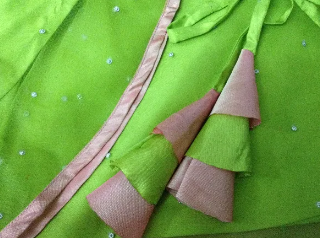 baby girl dress ( Size 1 Yrs To 16 Yrs) ( Fabric Net And Chamki)