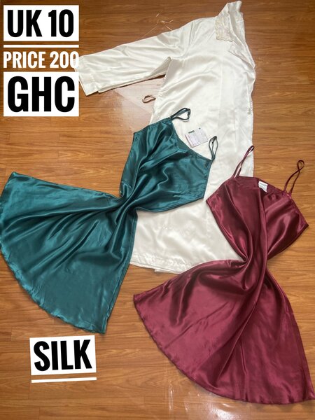 Silk nightwear