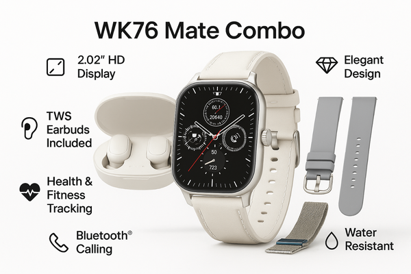 WK76 Mate Combo Smartwatch