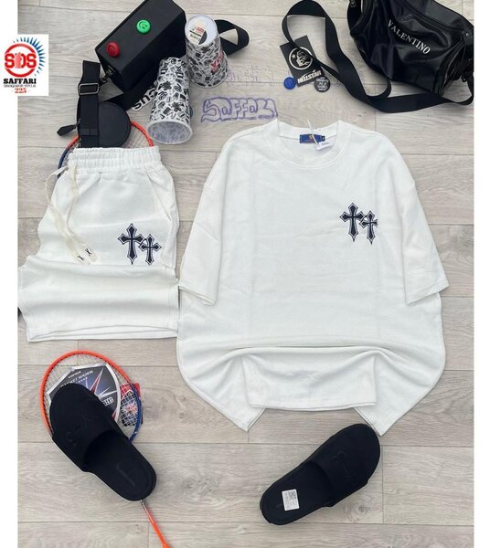 Ensemble de vêtements blancs tendance