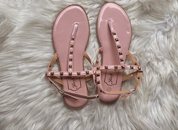 Sandales roses
