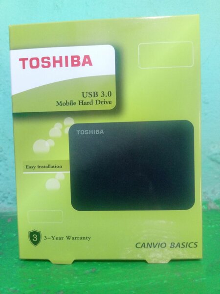 1TB external hard drive