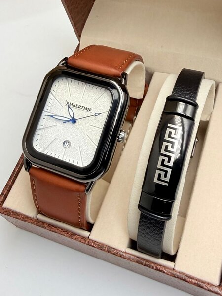 Montre Homme et Bracelet cuir