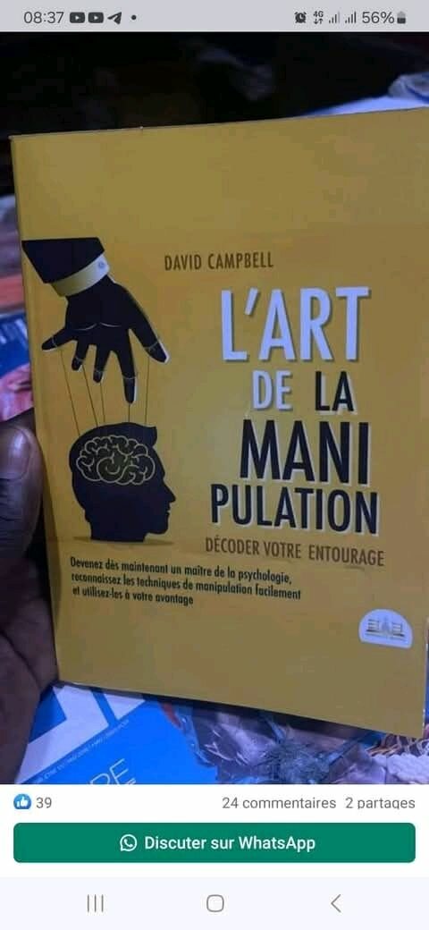 Livre: Art de la Manipulation