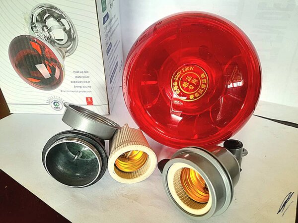 Lampe de Signalisation Rouge 220V