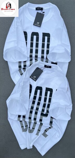 T-shirt blanc imprimé tendance