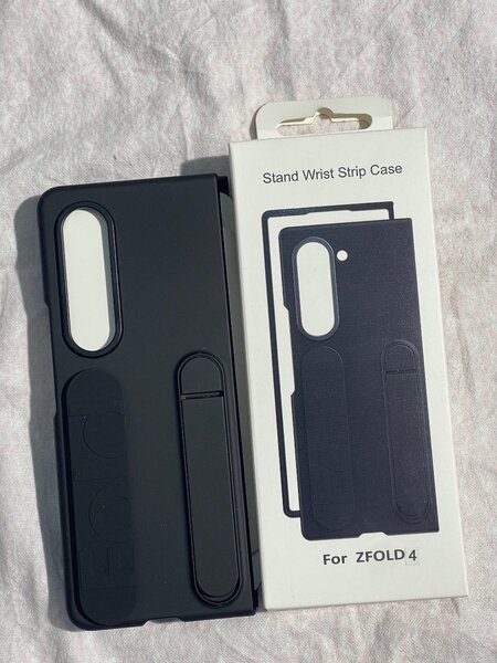 Fold 3,4,5,6 case with protector (black)