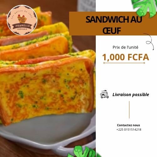 Sandwich au œuf