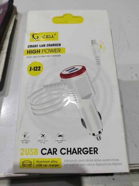 J cell.  Car charger