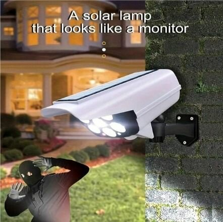 Solar sensor camera light