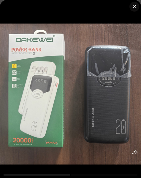DAKEWEI Power Bank 20000mAh