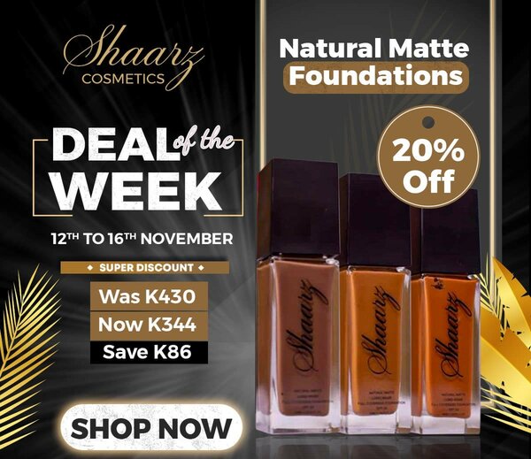 The Shaarz Natural Matte Foundation