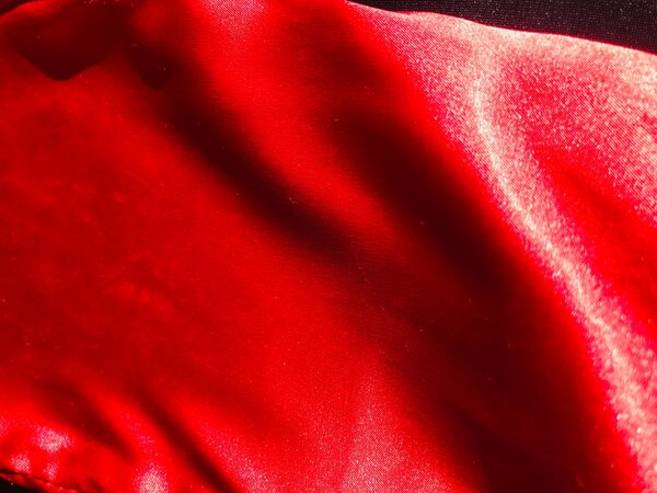 Red  silk durag