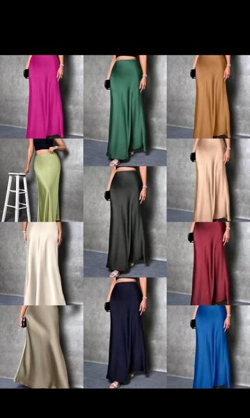 Jupe longue fluide élégante