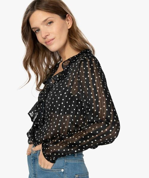 Chemise à pois new look