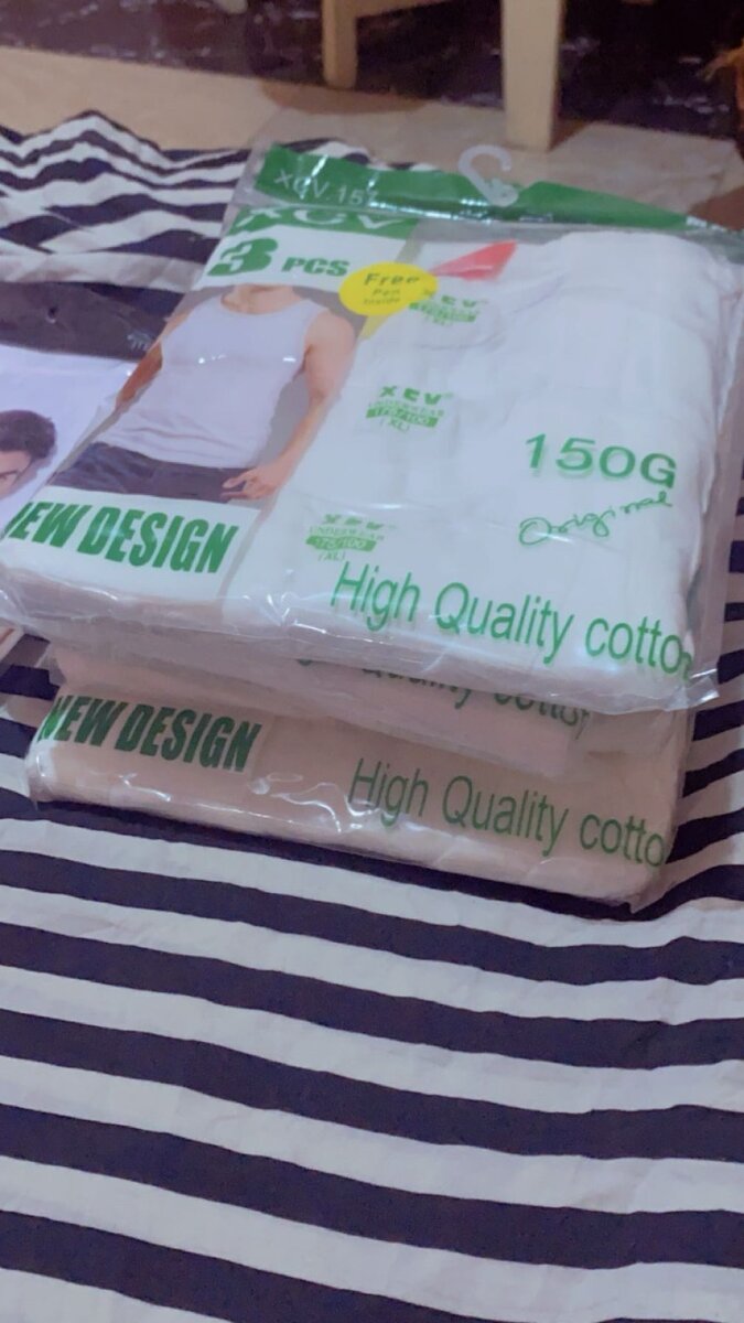 Lot de 3 Débardeurs Coton Homme