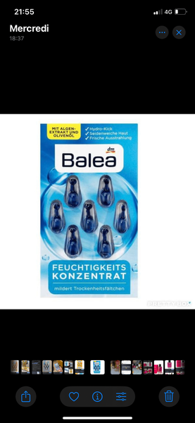 Ampoules Hydratantes Balea