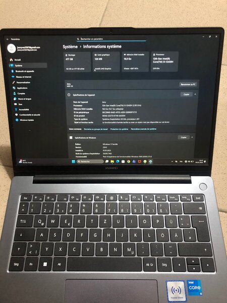 Ordinateur portable Huawei