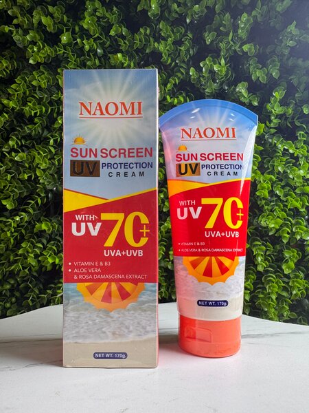 Naomi Sunscreen Cream SPF 70+