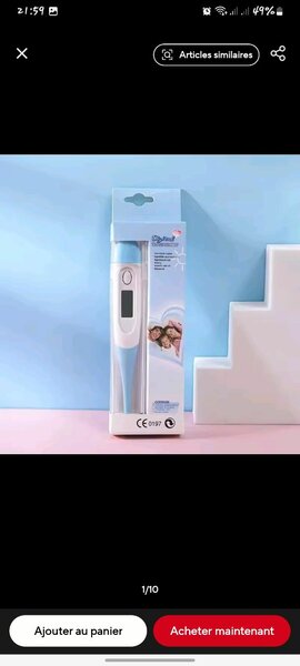 Thermomètre numérique précis