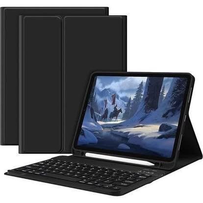 Étui Avec Clavier Pour IPAD Air 13 2024 Noir