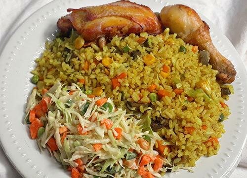 ND'Fried Rice  Colorful