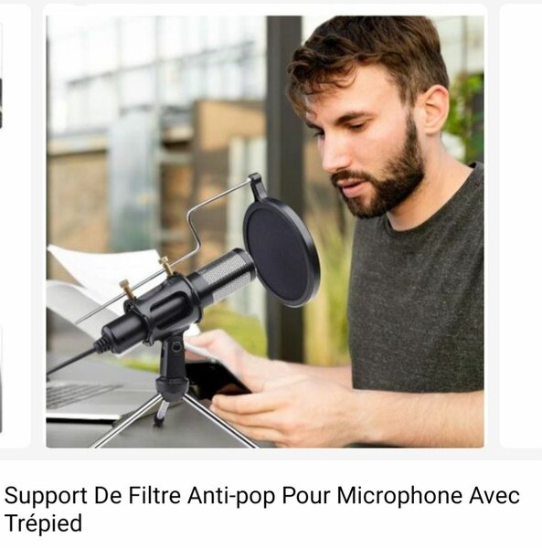 Support Antipop avec Trépied