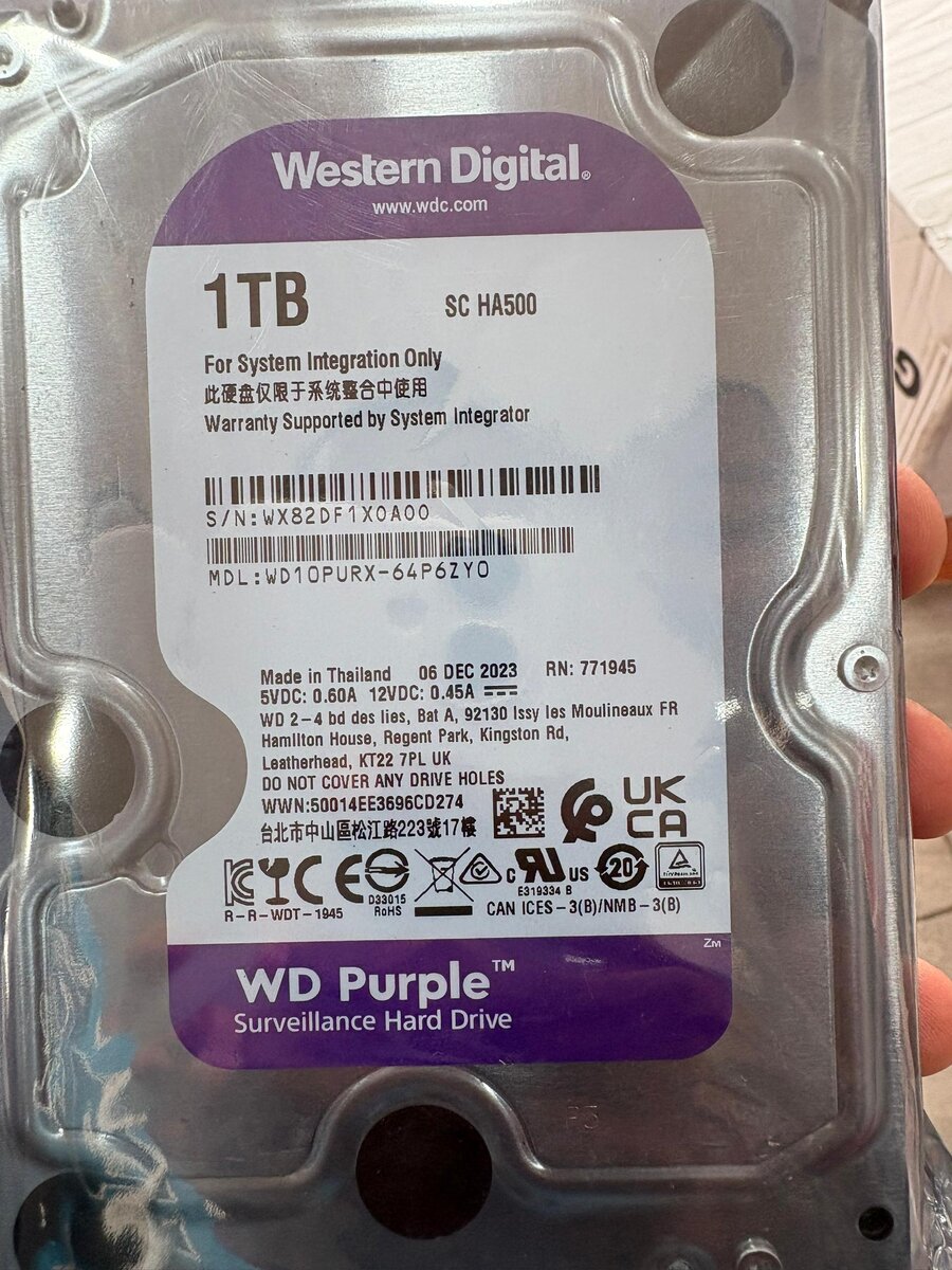 Western Digital Disques Durs Varietés