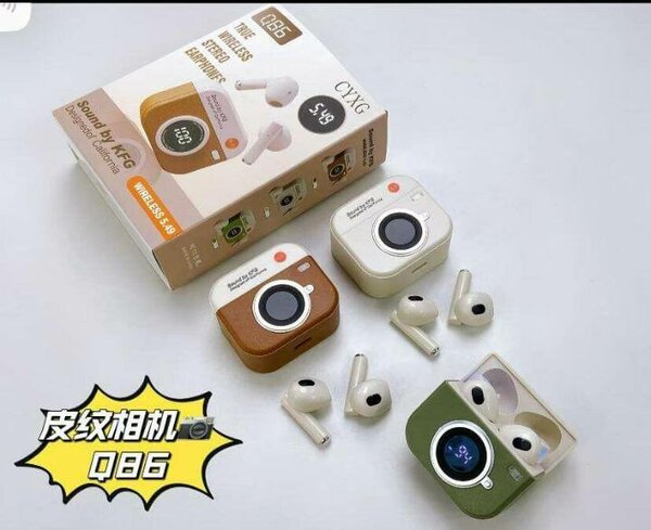 Écouteurs Sans Fil Mini Retro