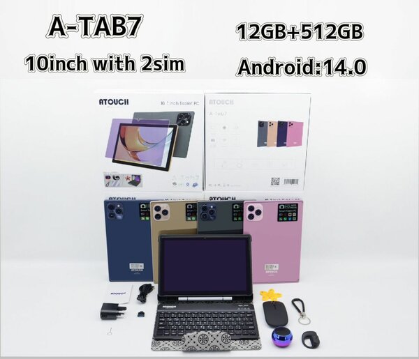 Tablette 10'' A-TAB7 Android