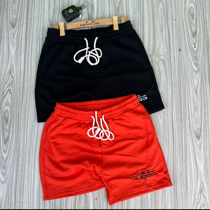 Heavy cotton shorts for men