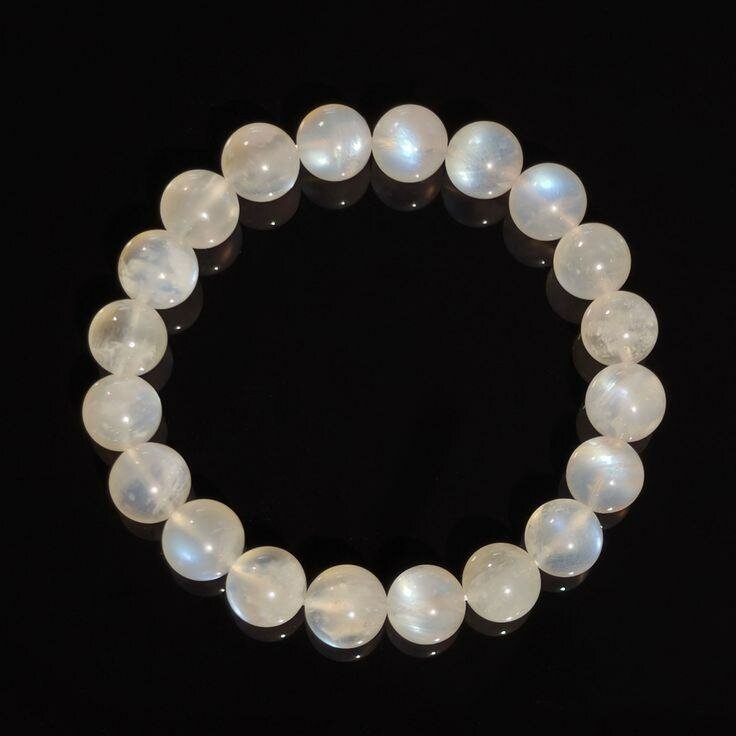 Bracelet en pierres de lune