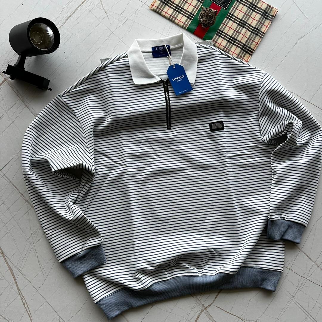 TURKEY PULLOVER WITH POLAR NECK