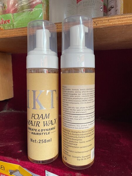 Mousse coiffante cheveux 258ml