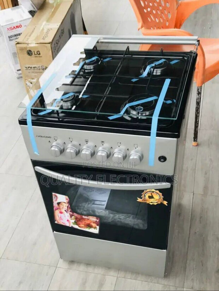 Volcano stove with oven