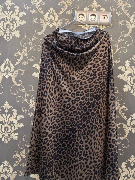 Леопардовая юбка