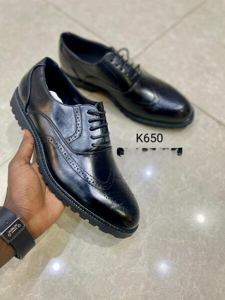 Elegant Black Leather Formal Shoes