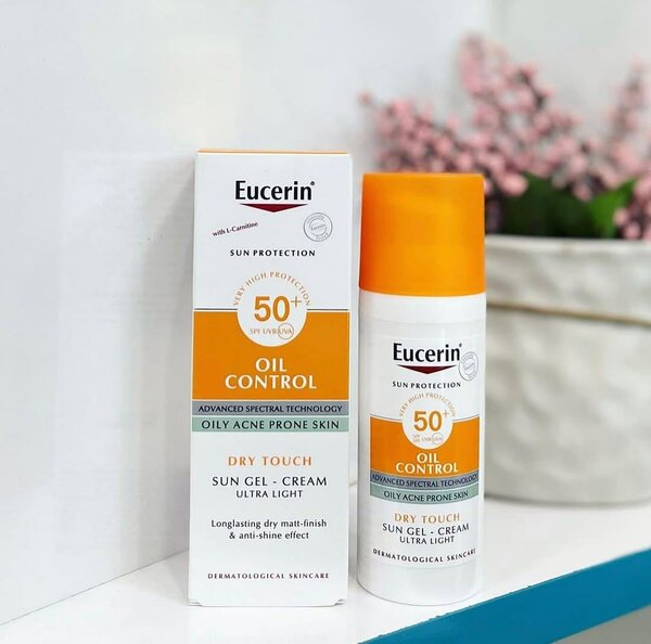 Eucerin Gel Crème SPF50+ Peau Grasse
