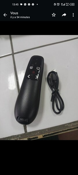 Pointeur rechargeable 