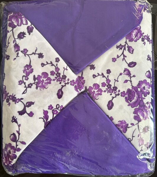 Couvre-lit élégant motif floral