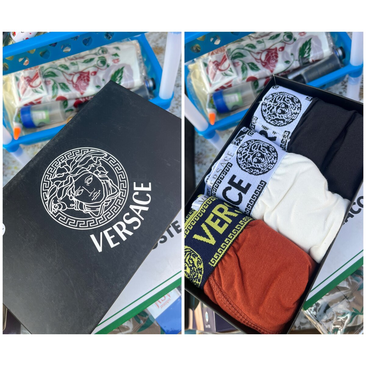 Boxers en coton pour hommes