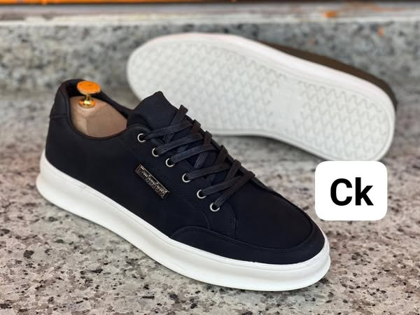 baskets homme en cuir écologique