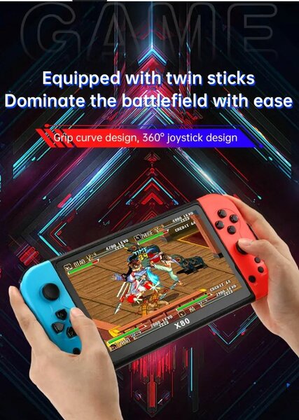 Console portable X80 avec joystick