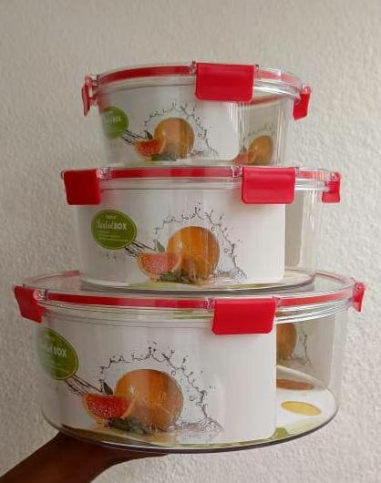 Boîtes de conservation hermétiques